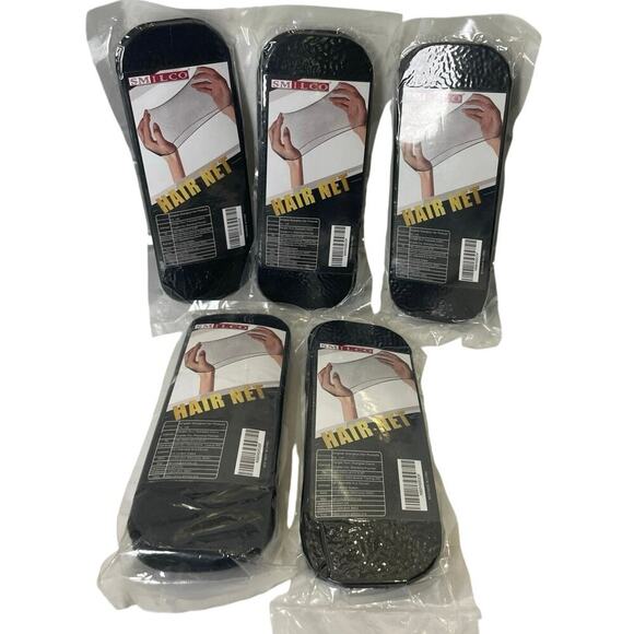 SMILCO HAIR NET 500 PIECES 22 inches INVISIBLE MESH ELASTIC EDGE VERSATILE - Picture 1 of 8